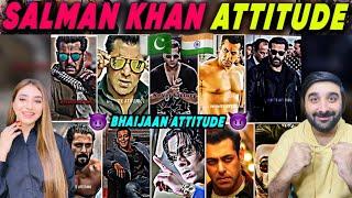 Pak reacts on Salman Khan Full Angry Attitude Videos ️