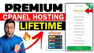 Premium Cpanel Hosting Biggest Loot Almost Free | Unlimited Premium Cpanel Hosting (Fake)