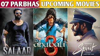 Parbhas Upcoming Movie List'। Aadipurus। Bahubali 3। Salaar। Project K। KGF 3। Spirit। Raja deluxe