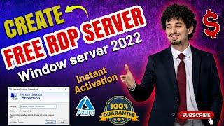 Free azure rdp | How to create free azure rdp | Microsoft azure rdp free | Free RDP 2024 | Azure RDP