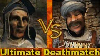 Rat vs Sultan - Ultimate Deathmatch | Stronghold Crusader AI-Battle