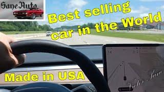 We test drove the best selling car in the world a 2024 Tesla Y EV