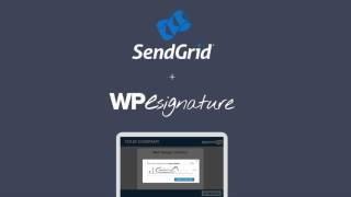 How to Seup SendGrid Email + WP eSignature Plugin in WordPress