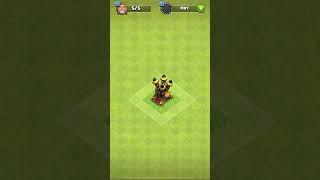 ПВО С 1 ПО 13 ЛВЛ В КЛЕШ ОФ КЛЕНС | КЛЕО CLASH OF CLANS #shorts