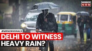 Delhi Rains | Chances Of Isolated Rainfall Across Delhi; Temperature To Remain Below 40°c | Weather