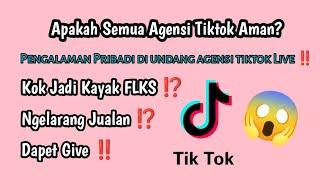 Apakah semua Agensi tiktok Aman? | yuk Dengerin pengalaman Pribadi aku