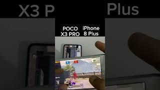 iPhone 8 Plus vs Poco X3 Pro PUBG TEST in 2023 Best  Dev for PUBG in 2023
