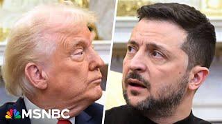 'Reality TV presidency': Trump clashes with Zelenskyy in 'dramatic' meeting