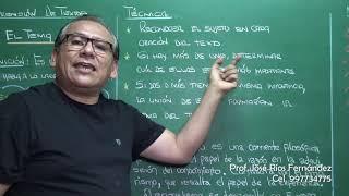 COMPRENSIÓN DE LECTURA: EL TEMA