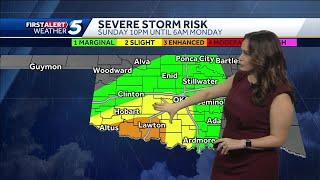 TIMELINE: Severe weather brings chance of tornadoes overnight