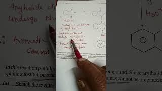 ##shorts # Gabriel phthalimide synthesis# Prep of 1* alkyl amine @ Veena Dixit Chemistry IIT jee