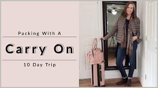 How To Pack for Europe with Only a Carry On! | Minimalist Packing Tips | Travel Capsule Wardrobe