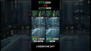 RTX 2050 vs GTX 1650 game test #technology #laptop #acer #techfacts #trending