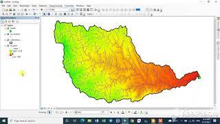 Watershed Delineation Using DEM Data (Full) - ArcGIS