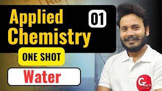 Applied Chemistry | Unit-2 Water (ONE SHOT) | New Syllabus 2024-25 | by Gaurav Sir