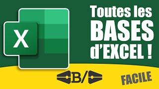 [ COURS ] Excel : les BASES - formation Excel pour débutant (tuto gratuit)