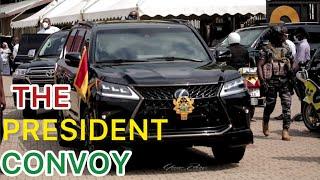 THE PRESIDENT OF THE REPUBLIC OF GHANA CONVOY