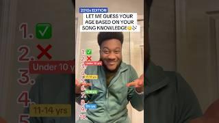 TIKTOK MUSIC AGE TEST Pt. 3 #theisaiahchannel303 #fyp #tiktok