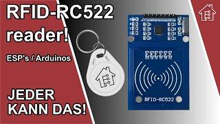 RFID Reader RC522 mit ESPs und Arduinos - neuer upload| #EdisTechlab