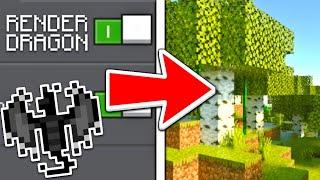 How To Use Shaders For Render Dragon! - Minecraft Bedrock Edition