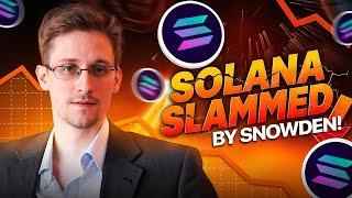 What is Decentralization? Edward Snowden Exposes Solana Risks: What You NEED To Know