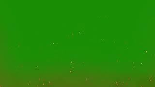 Fire sparkles Green Screen(FREE TO USE)