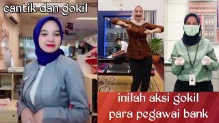 tik tok pegawai bank cantik gila bener