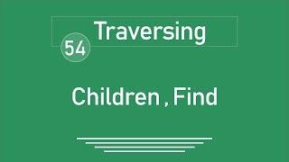 54 - ( jQuery Tutorial ) Traversing : Descendant ( Children , Find )