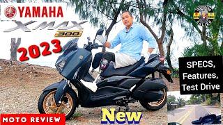 2023  YAMAHA  X-MAX TECHMAX  300.  Test Drive, Specs, Features and Price. #yamahaxmax300 #X-Max300