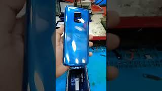 Redmi note 9 pro back glass changehappy customer dm me #phone #redmi#iphone #service#samsung#viral