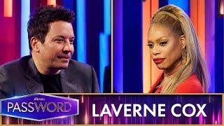 Laverne Cox Shoots the Moon in a Round of Password