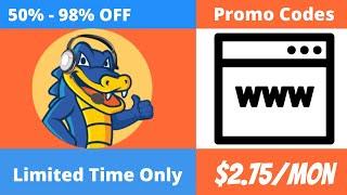 Hostgator Promo and Coupon Code | 50% - 99% Discounts Codes 2021 | Cheap Domain And Hosting