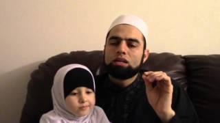 learn the Arabic letters with Sh. Abdullah Khadra - part 1- throat letters