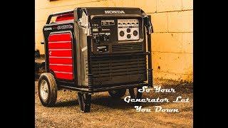 The Generator Won't Start - Now What?