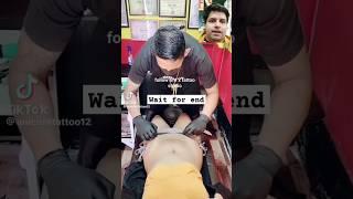 handsome boy make a tattoo cute girl private parts #viral #tatoo #tattoo_boyz