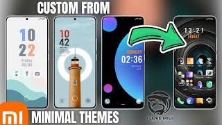 Custom Theme From Minimal Chinese Themes For Xiaomi Global | I Love Miui