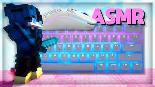 Modded Keyboard ASMR + Mouse Sounds | Hypixel Bedwars