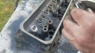 Modifying Vortec 350 heads for studs and seals part 1