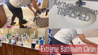 Bathroom extreme clean | Cleaning motivation I#speedcleaningmotivation #extremecleanwithme