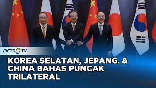 Korea Selatan, Jepang, Dan China Adakan Pembahasan Puncak Trilateral