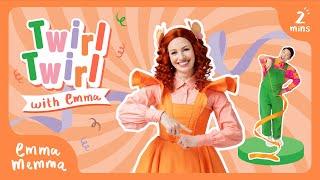 Emma Memma: Twirl With Emma (Auslan) | Music & Dance for Kids