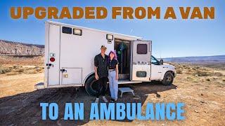 DIY Ambulance Camper Conversion  -- Nomad Life for Seasonal Workers