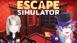 [Escape Simulator] TWO PURPLE GENIUSES GLIDE THROUGH PUZZLES #gavisbettel #holotempus