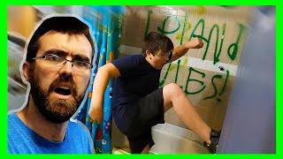 Leland Destroys Uncle Jay's Bathroom (Uncle Jay's Vlog)