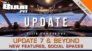 Elite Dangerous: QoL Updates to Consoles & PCs, Odyssey Update 7 New Features, Fixes & Social Spaces