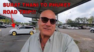 (Part 1) FIRST TIME RENTING A CAR IN THAILAND | ROAD TRIP TO PHUKET FROM SURAT THANI