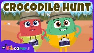 Going on a Crocodile Hunt - THE KIBOOMERS Preschool Songs - Brain Breaks