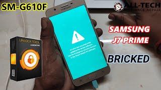 SAMSUNG J7 PRIME BRICKED REPAIR ONE CLICK UNLOCKTOOL