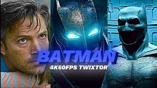 BATMAN (Ben Affleck) | Batman V Superman | 4K60FPS (Twixtor + CC) ENHANCED | FREE TO USE