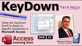 Using the KeyDown Event to React to Specific Keystrokes in Microsoft Access